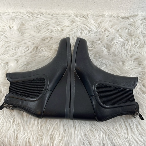 Blowfish Malibu Praline Wedge Vegan Booties Boots Black Size 9 NEW - Picture 9 of 16